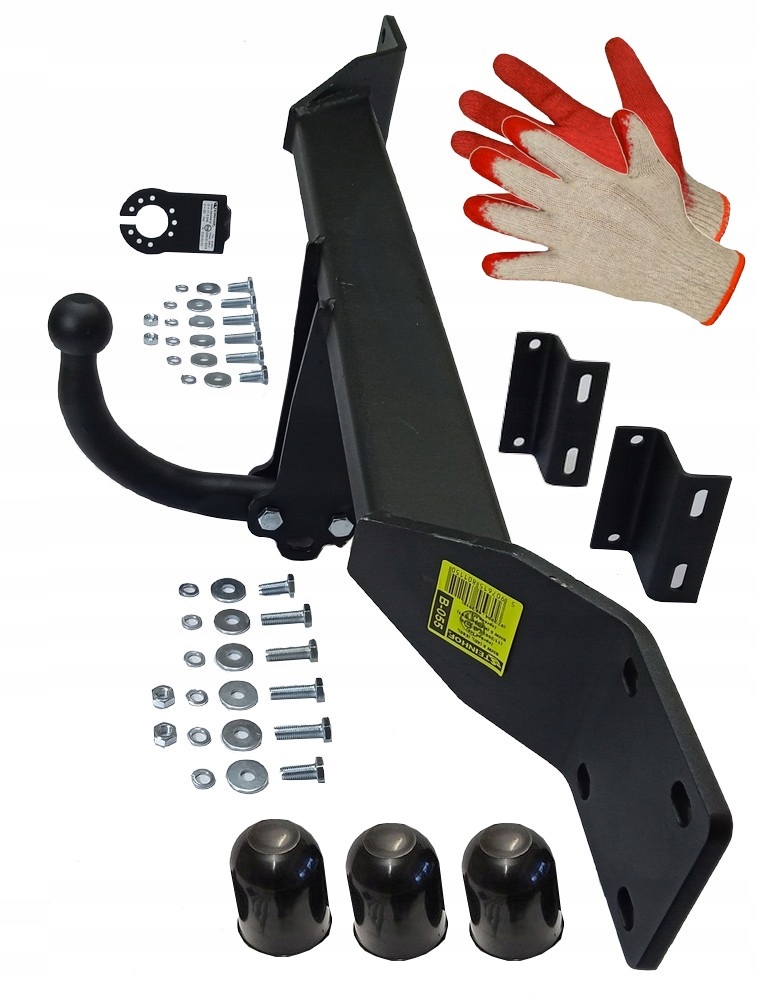 BMW 5 V E60 SEDAN 4d+E61 TOURING KOMBI 2003-2010 HAK HOLOWNICZY+OSŁONKI Uciąg 2200 kg