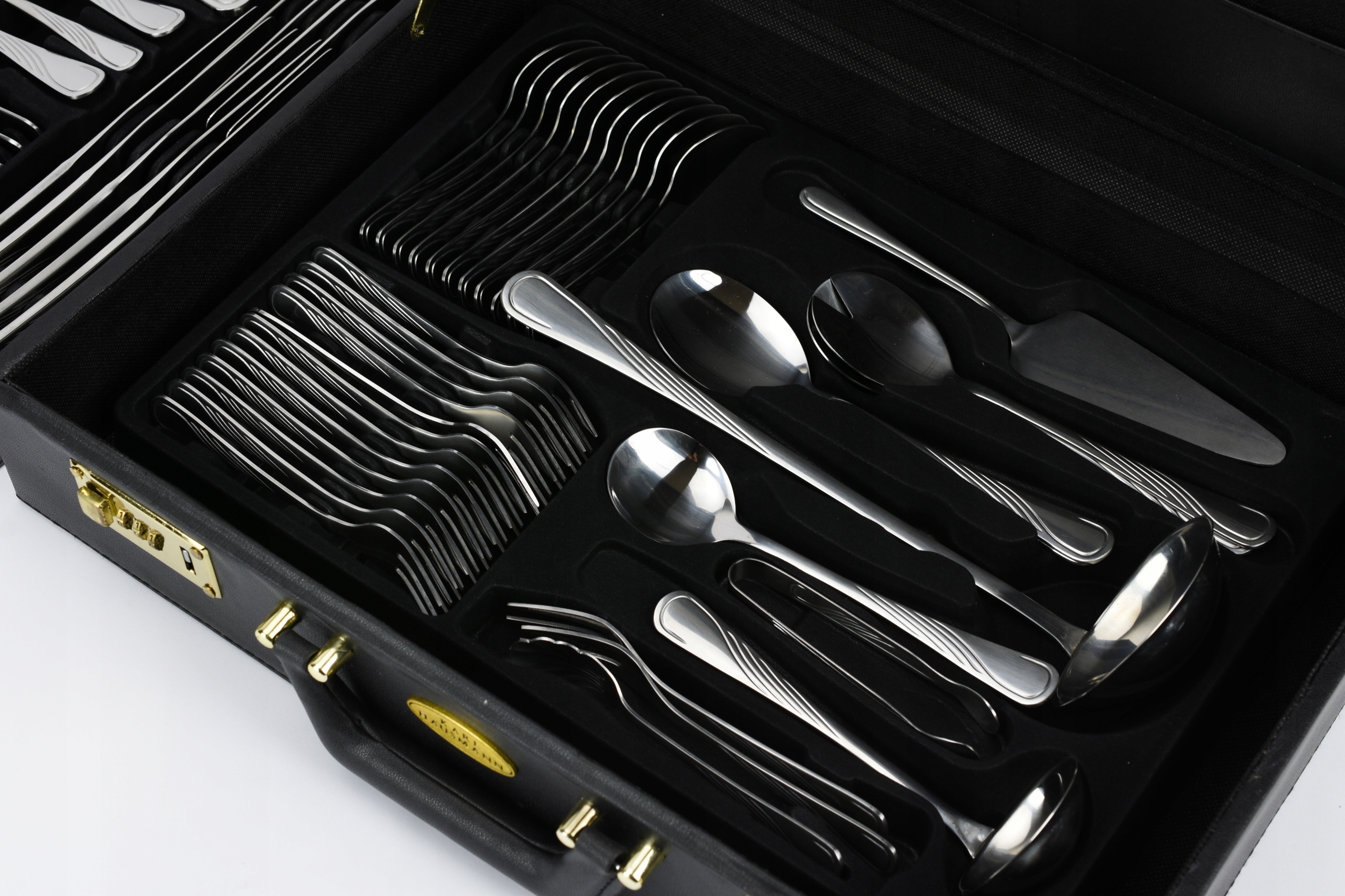 KOMPLET SZTUĆCÓW 72 EL WALIZKA DLA 12 OSÓB +GRATIS Liczba osób 12