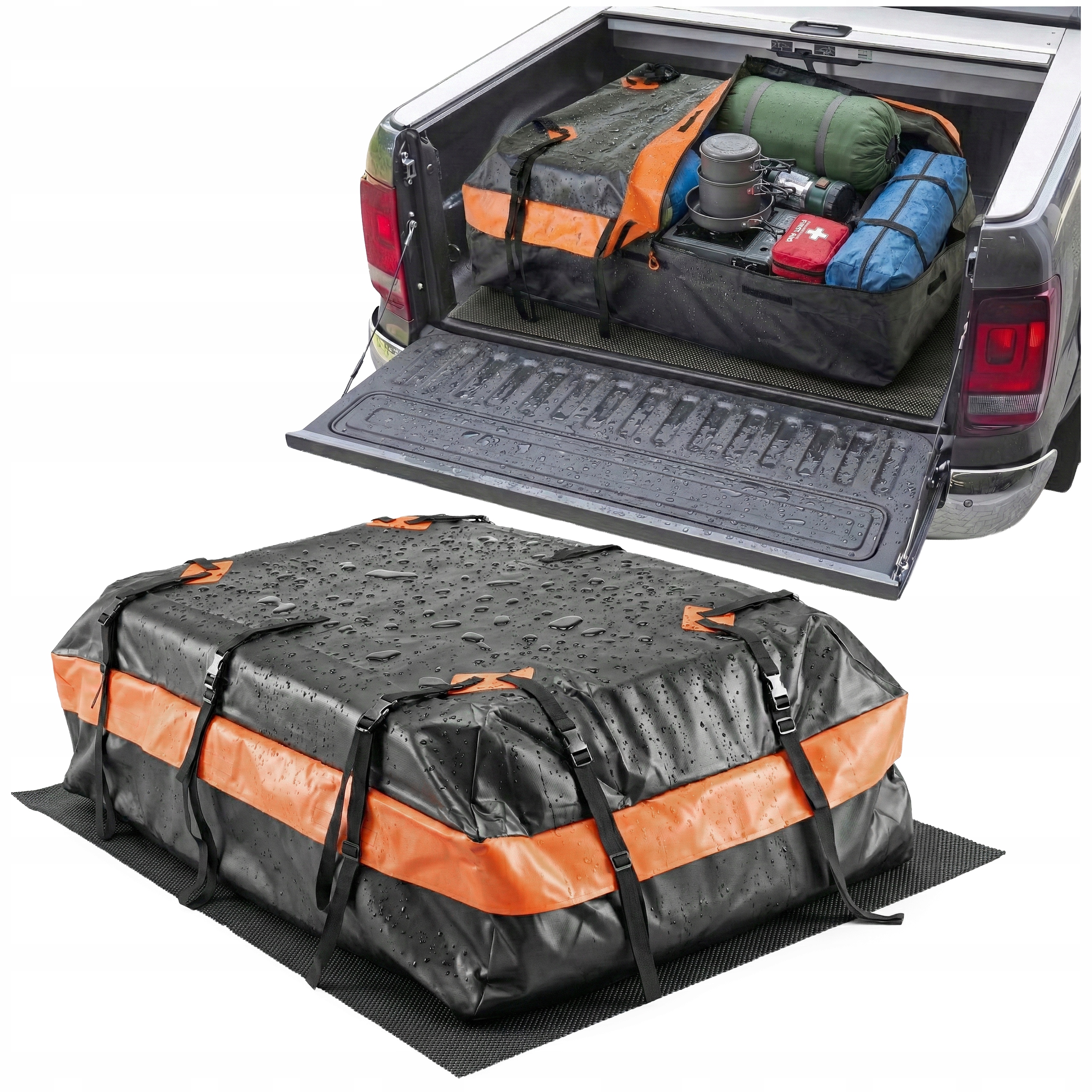 Střešní Autobox Voděodolný Kufr Na Auto Taška Úložný Prostor