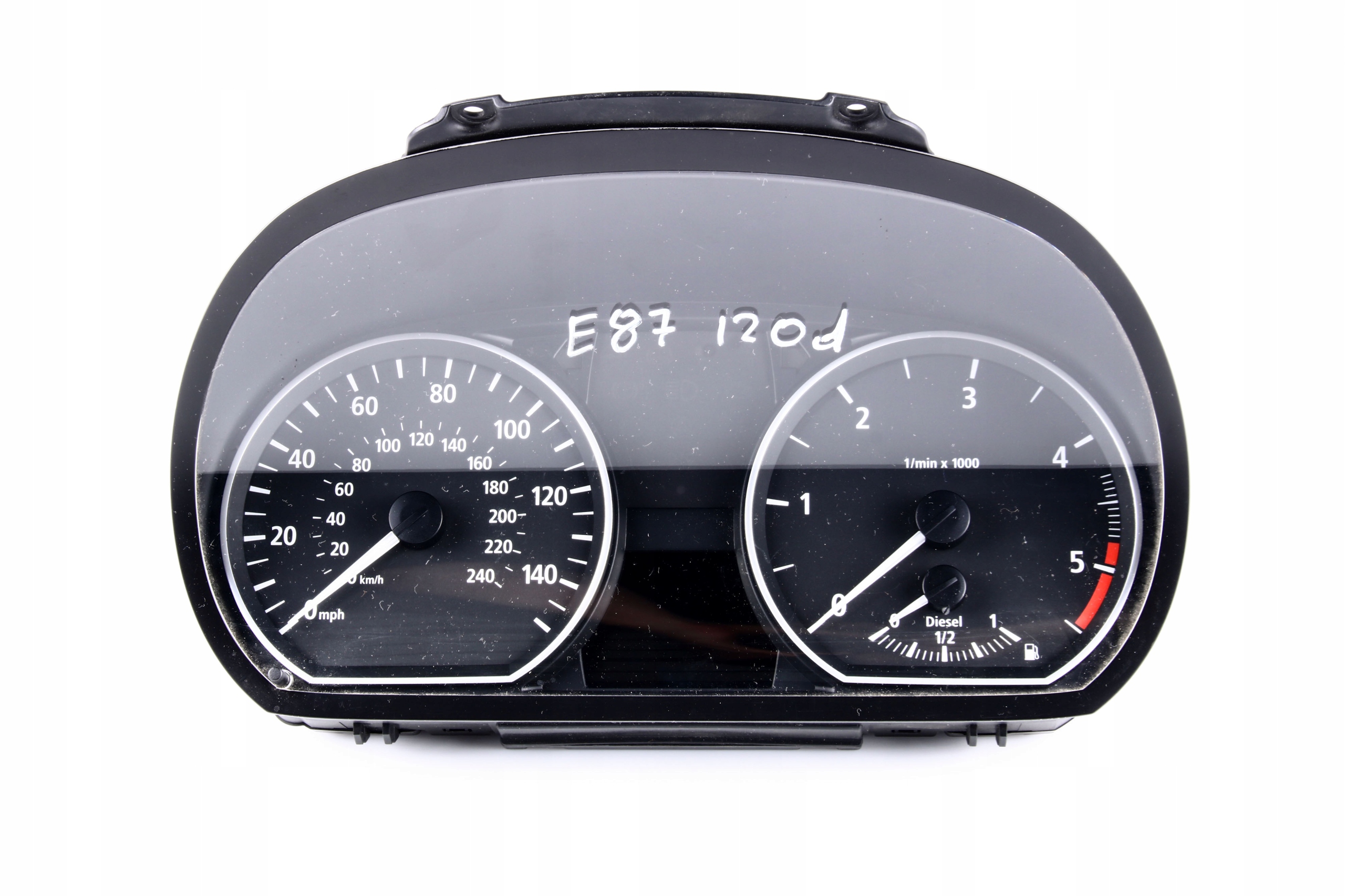 BMW E87 120d dials clock ANGLIK RHD 6947136