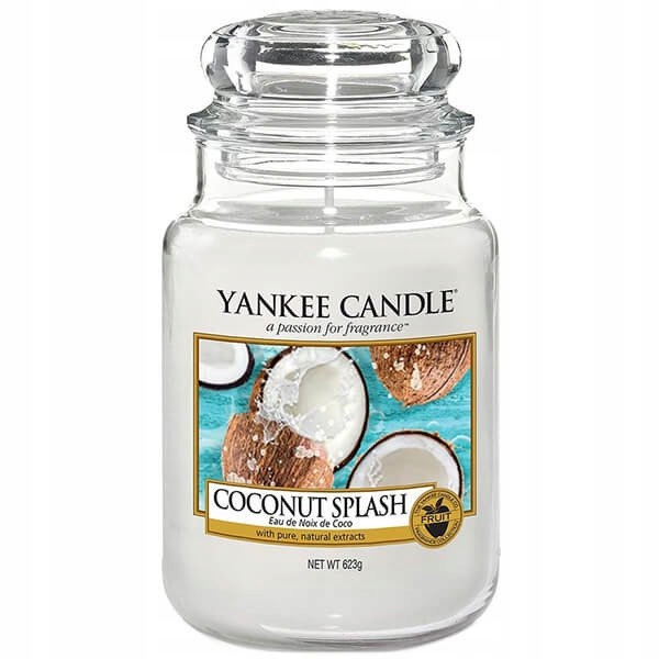 

Yankee Candle Large Jar Coconut Splash 623g