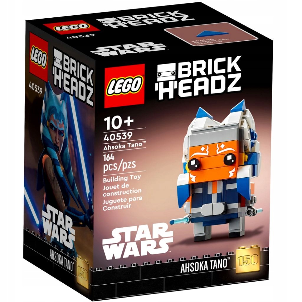 Zestaw Lego Brickheadz Star Wars 40539 Ahsoka Tano Z Gwiezdnych Wojen