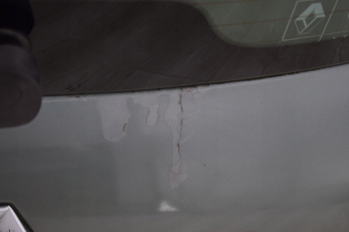 boot doors rear part RENAULT SCENIC II 2