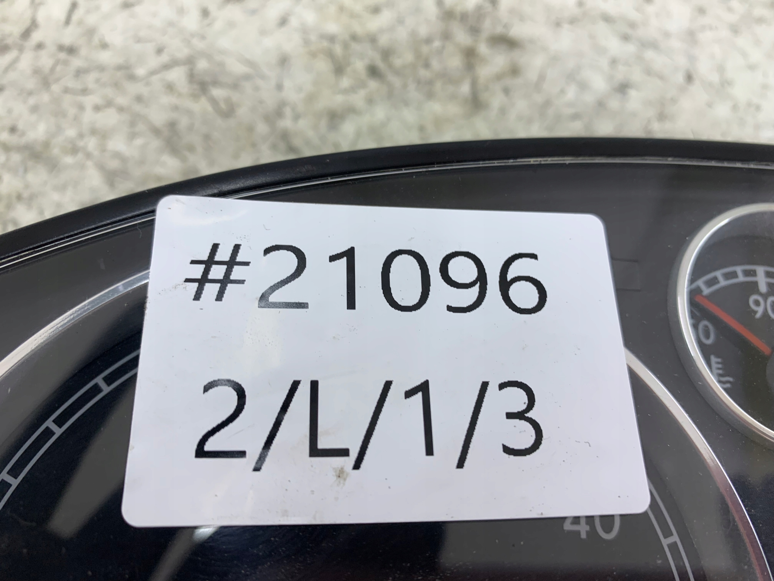 VW PASSAT B5 LIFT 1.9 TDI dials dials 3B0920807A 413 thousand