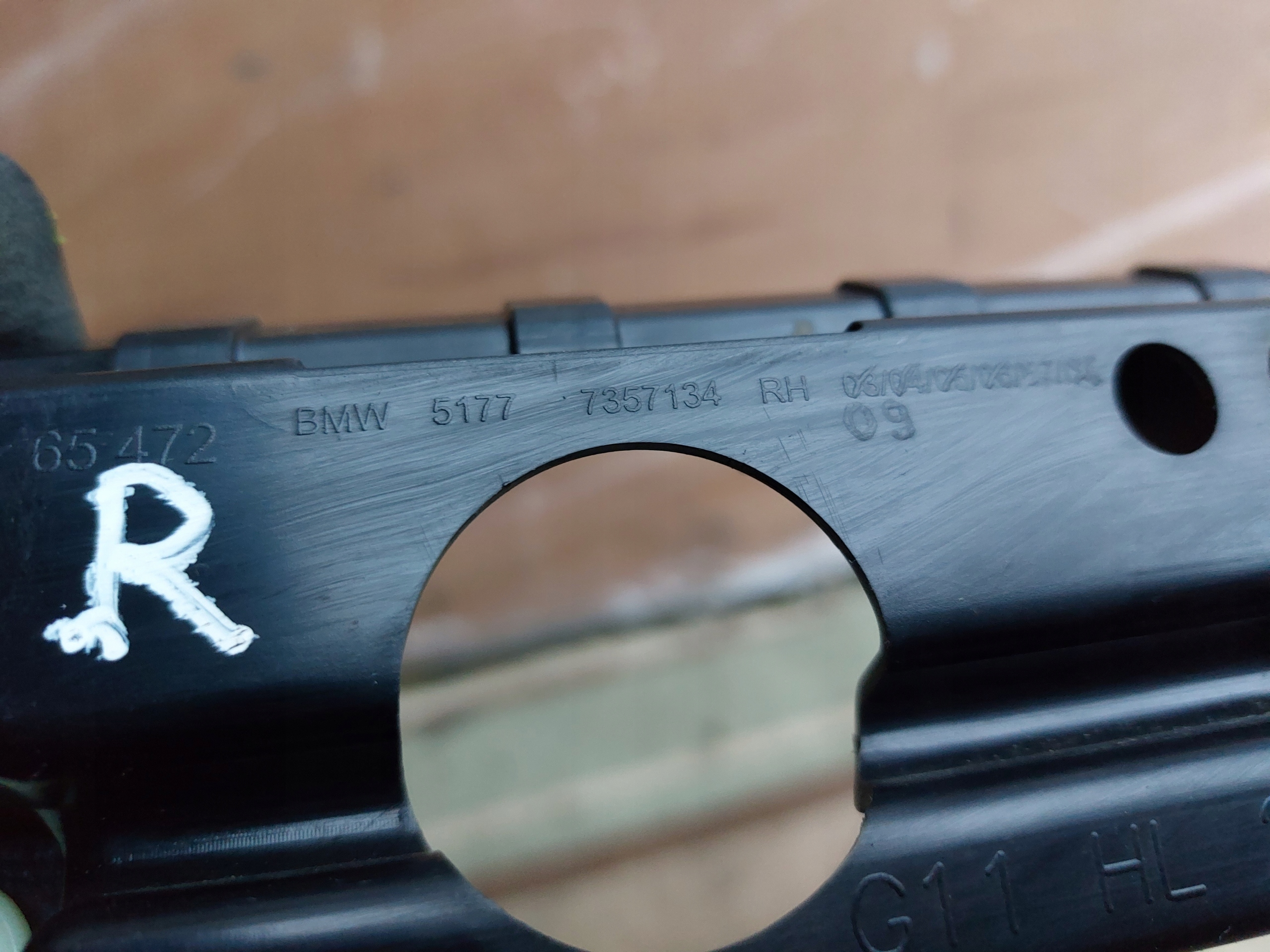 support mouldings PROGOWEJ PRAWEJ BMW G11 21r KOMPLET