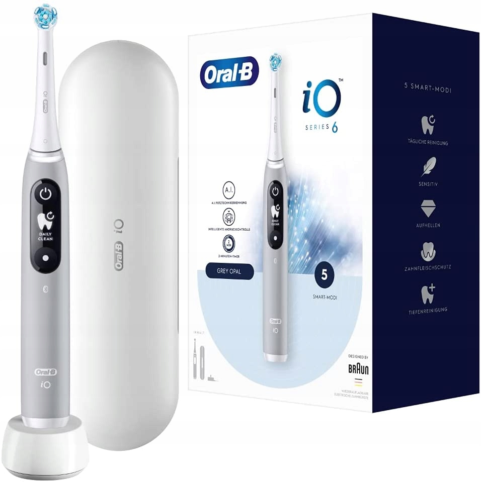 Szczoteczka Magnetyczna Oral-b iO Series 6 Szara