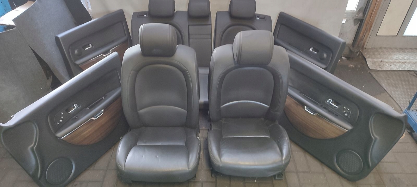 Siège Sièges Latérale/côté komplet Cuir, en cuir Chauffé Citroen C6 Berline