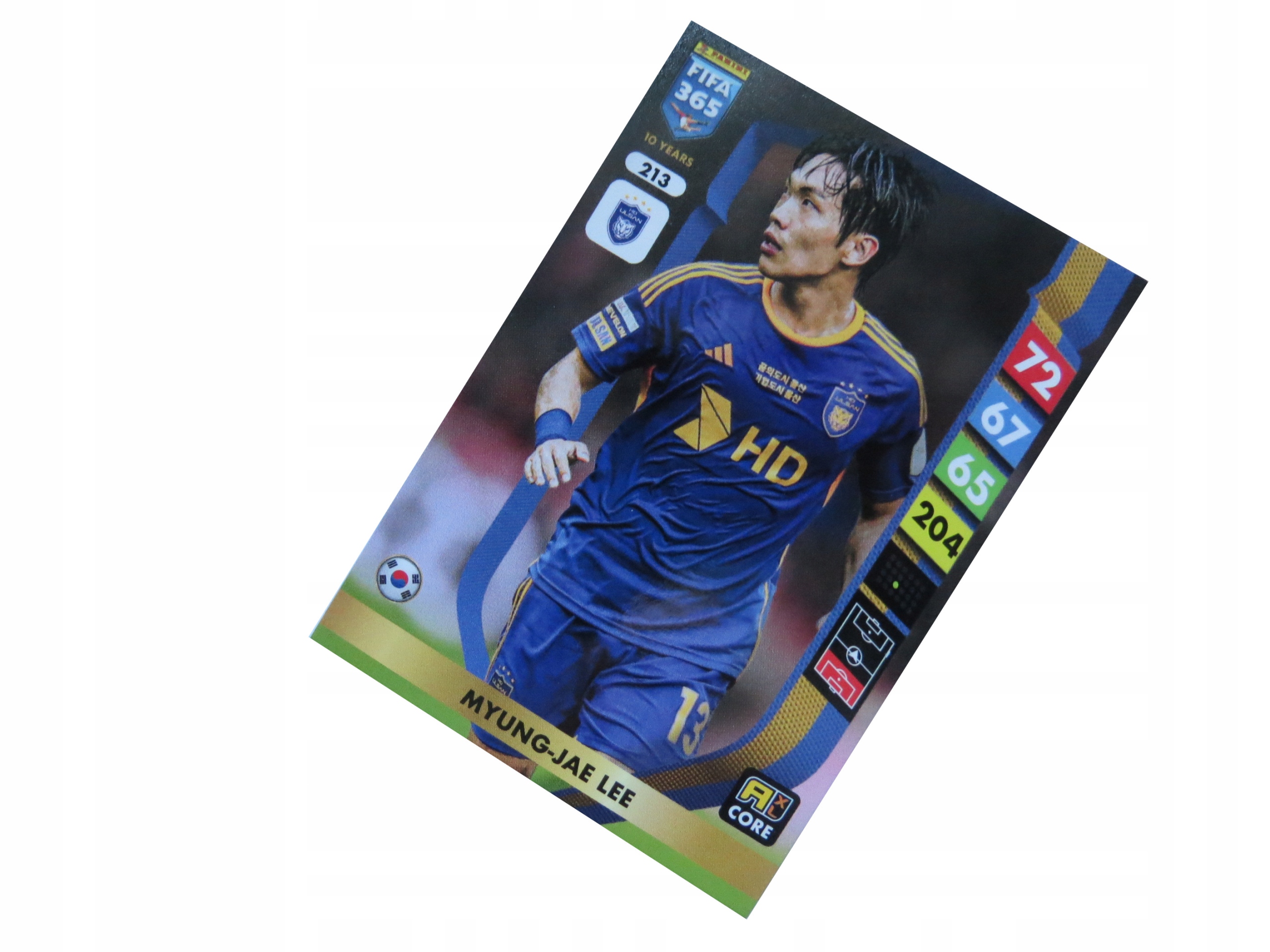 Panini Fifa 365 2025 Karty Piłkarskie Core 213 Myung-jae Lee Ulsan Hd