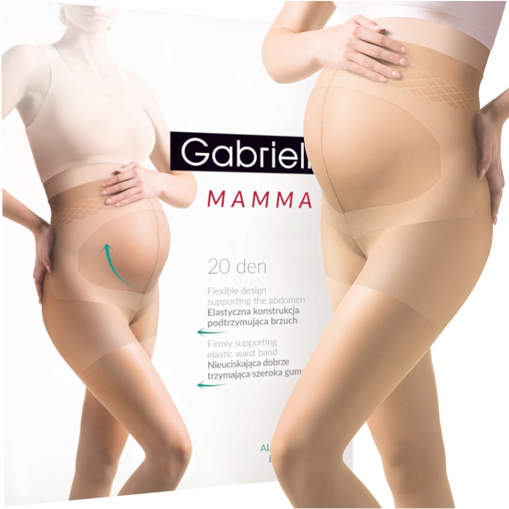 

Gabriella Rajstopy Mamma Ciążowe 20 r.5-XL melisa