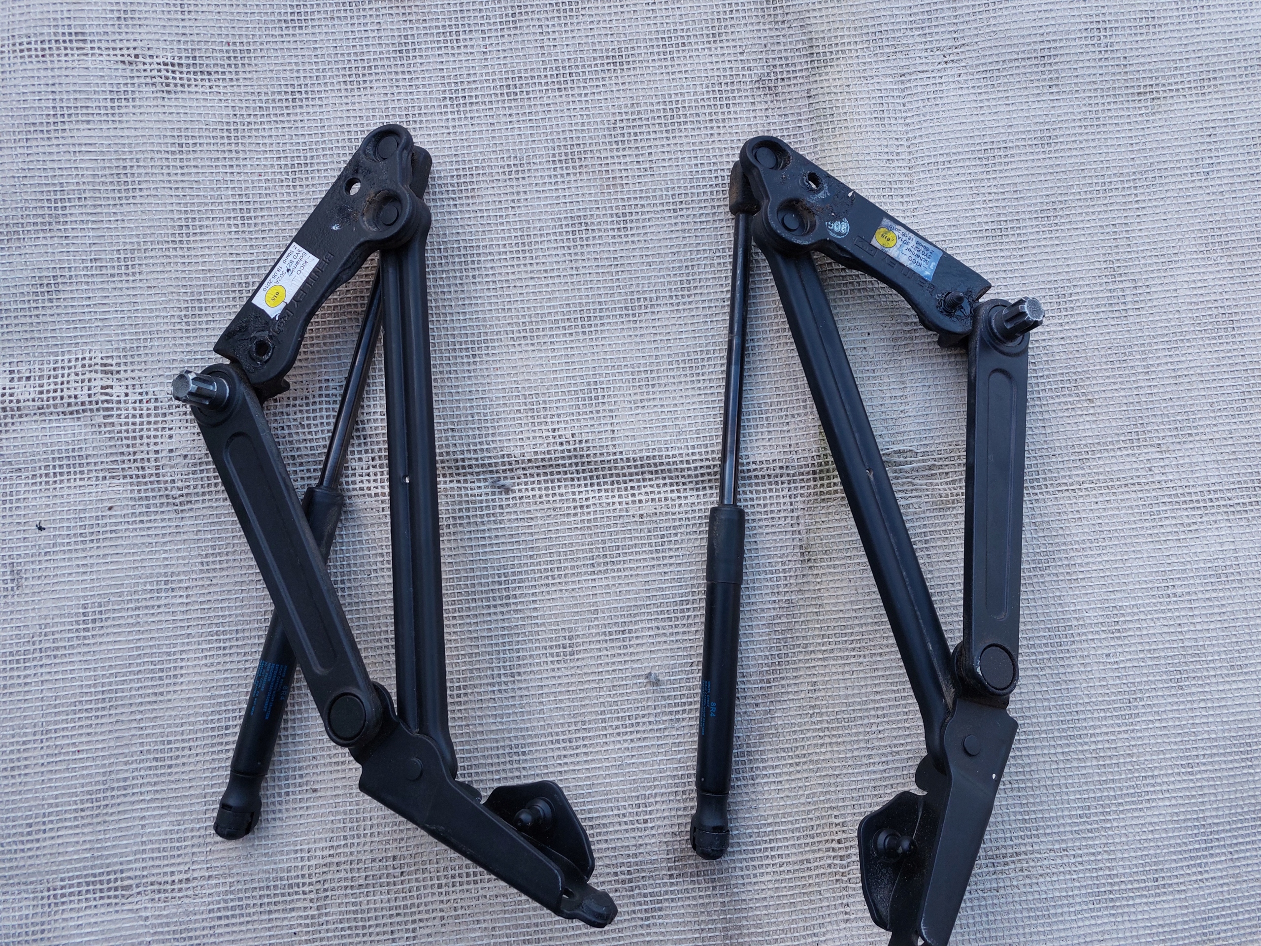 hinges bonnet rear part BENTLEY MULSANNE 15r