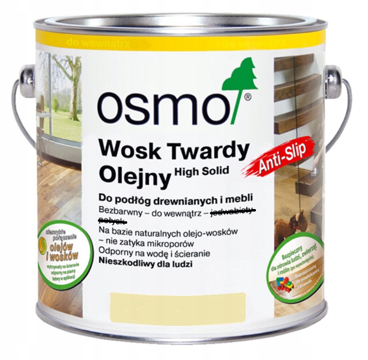 Wosk twardy olejny Anti-Slip antypoślizgowy 3088 0,75L Osmo