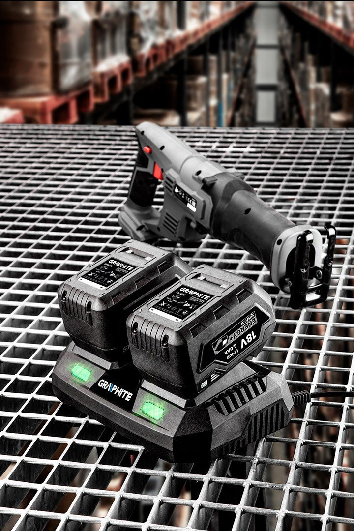 GRAPHITE ENERGY+ Akumulator 18V 6.0Ah 58G086 Marka Graphite