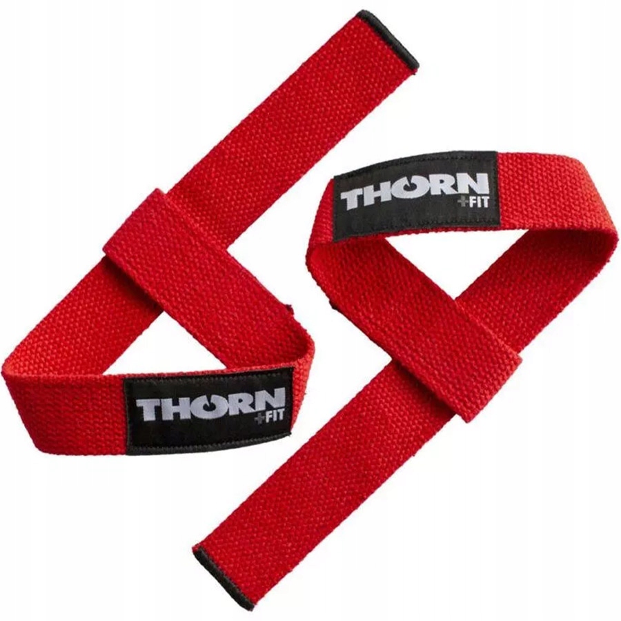 

Paski do podnoszenia ciężarów Thorn+Fit Red