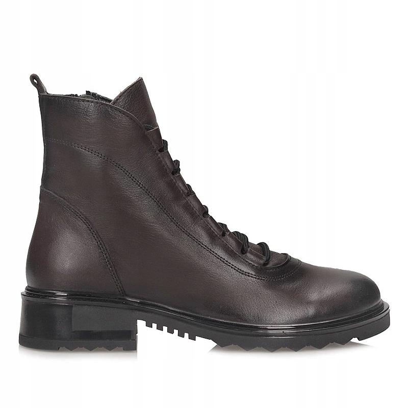 Pohodlné kožené hnědé kotníkové boty chelsea Boccato 342.60 R326 TBSTP10