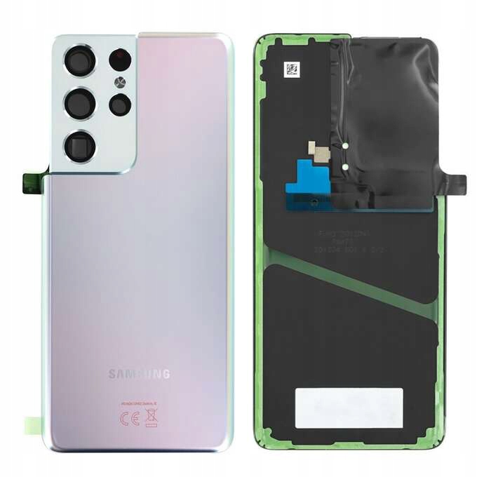 

Klapka Baterii Tył Samsung S21 Ultra G998 Srebrna