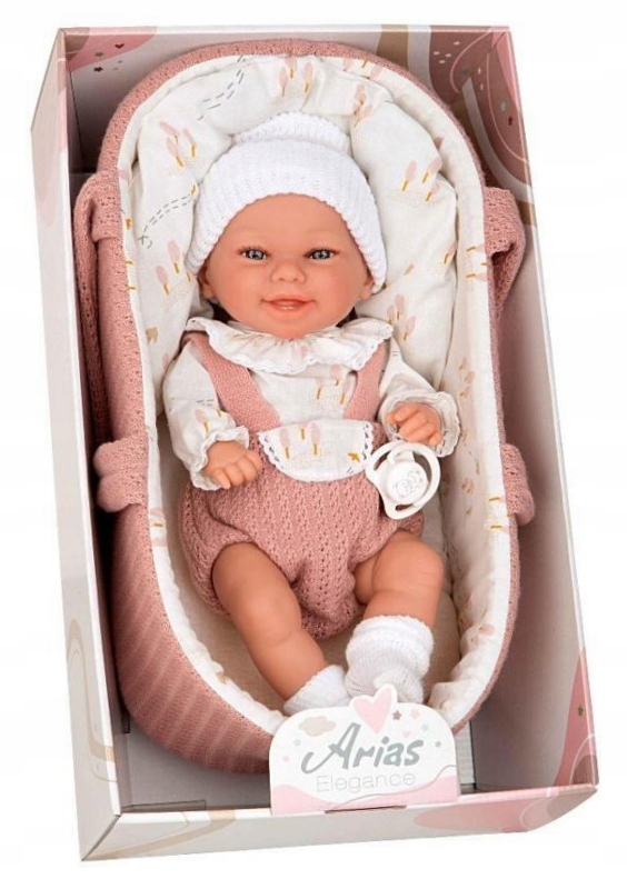 Lalka hiszpańska Bobas Rosa 33cm