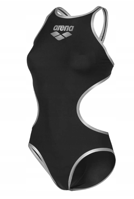 Dámské plavky Arena One Big Logo černá/bílá, Int 40