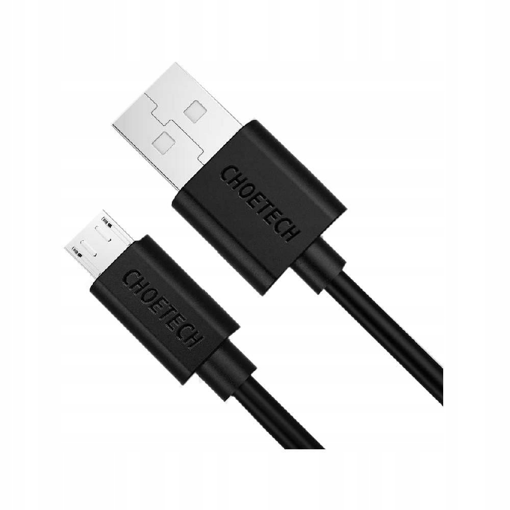 

Choetech AB003 Black kabel Usb A-micro Usb 1.2m