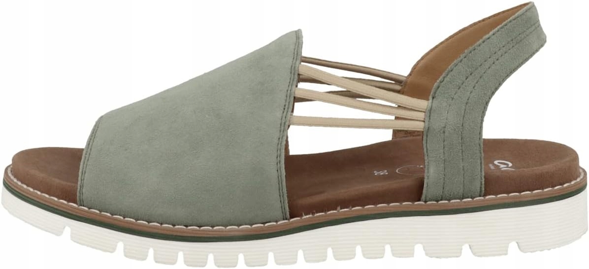 Ara Dámské Zelené Sandály Z Přírodní Kůže 37 J8A