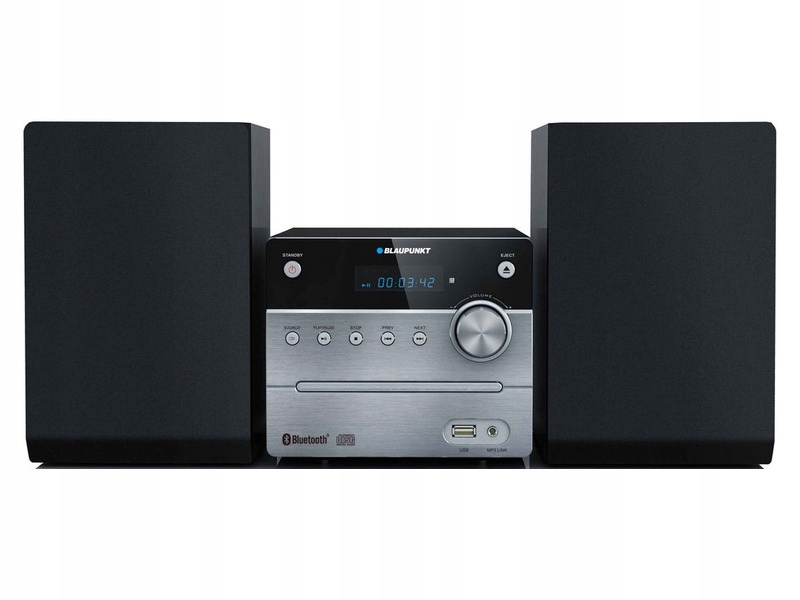 WIEŻA STEREO BLAUPUNKT MS12BT CD/BT/FM/USB Czarna