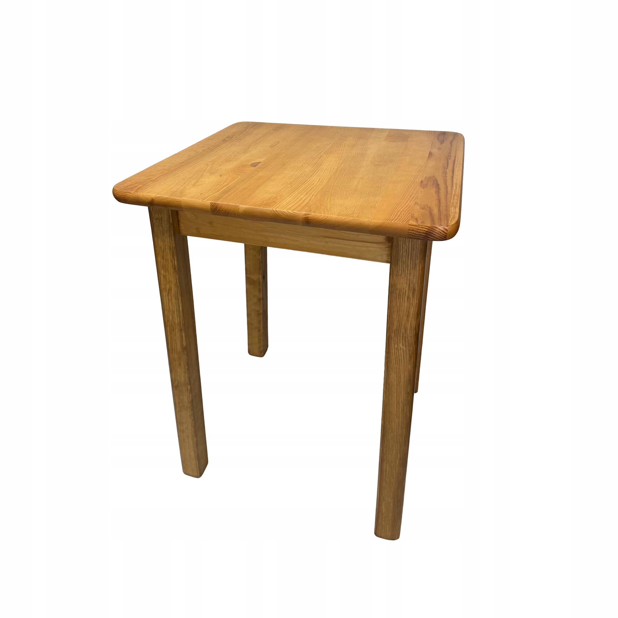 Dřevěný Stůl Z Borovice 75X75 Kuchyňský Do Kuchyně Obývacího Pokoje, Čtvercový, Olše