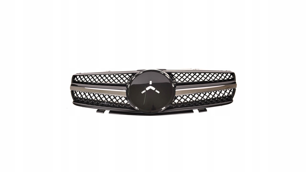 GRILL SPORTOWY CHROME & BLACK MERCEDES SL R230 PRZED LIFTEM 2001-2006