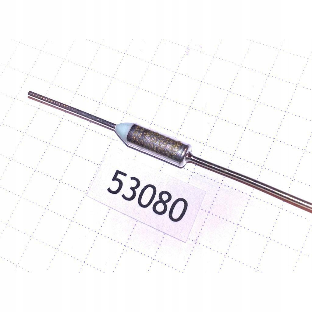 Bezpiecznik termiczny 84C 10A 250V x2