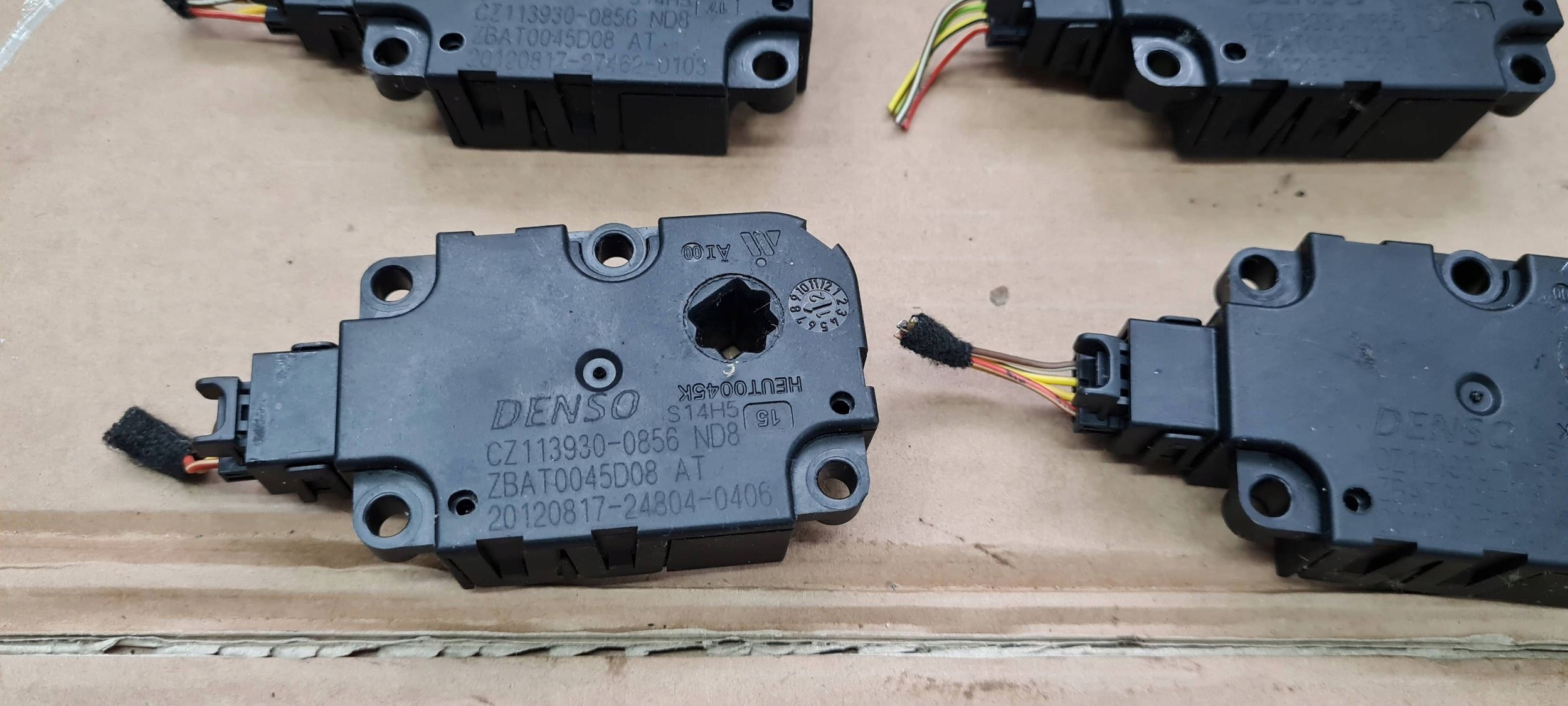 A7 4G aircon recirculation flap motor ZBAT0045D08 A6 C7 4G