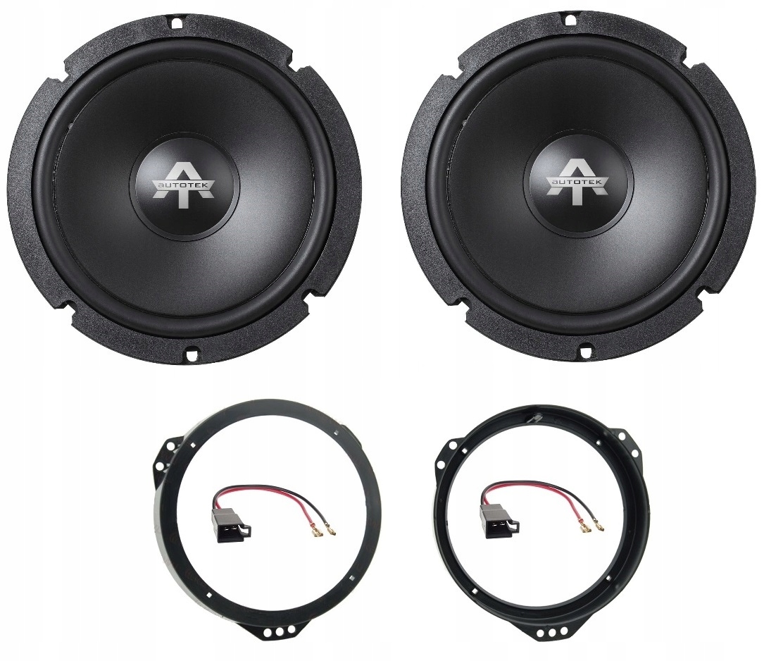 Basové reproduktory 165 mm Autotek ATX6.2W Opel Astra Meriva Omega Vectra A B C
