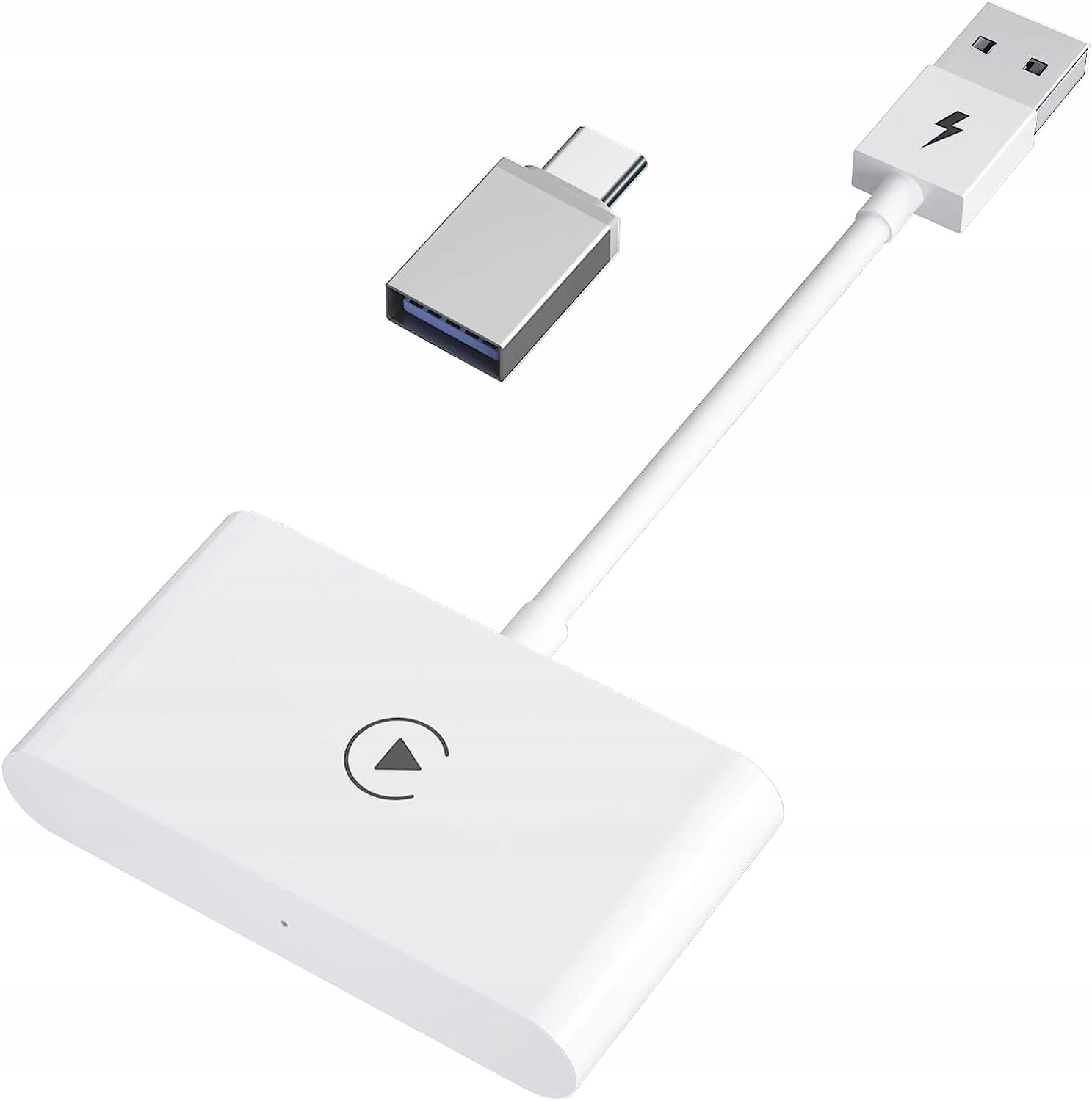 ADAPTER CARPLAY BEZPRZEWODOWY DLA IPHONE KONWERSJA BLUETOOTH 5 GHZ IOS
