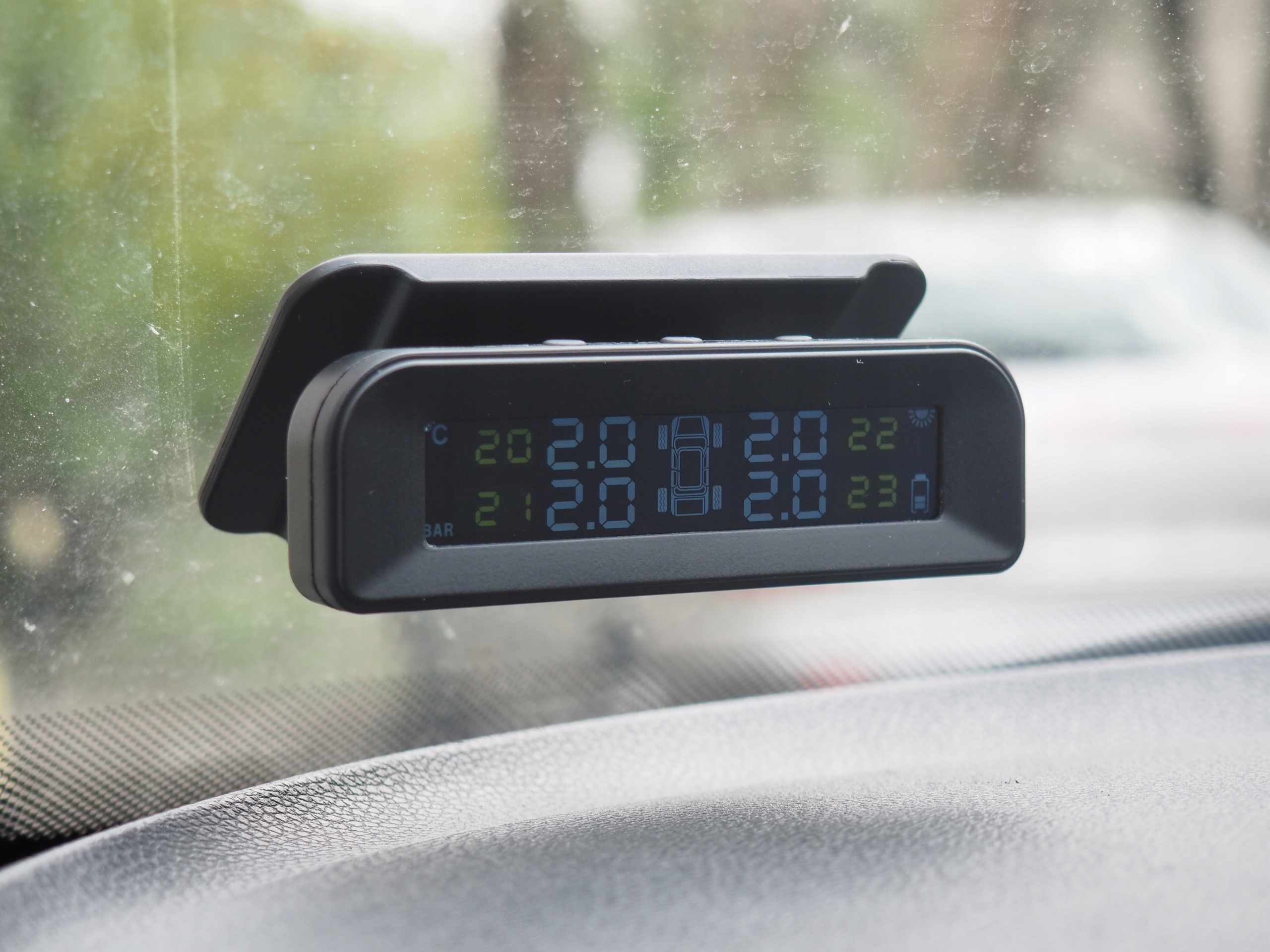 Solarny system TPMS z 4 czujnikami zewnetrznymi Producent code tpms 04