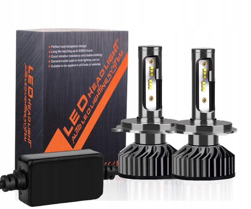 

Mini Żarówki Led H4 CPS1860 20000LM Can 100W Mocne