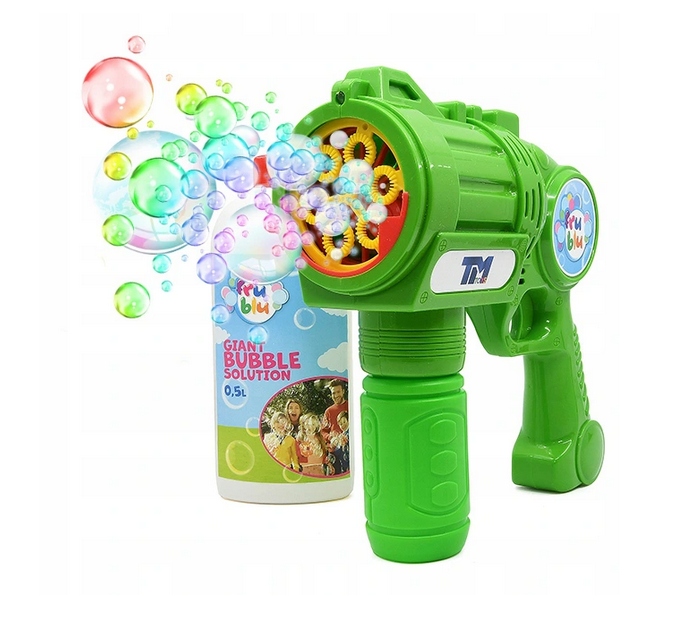 

Pistolet Baniek Mydlanych Shooter Płyn 0.5 Fru Blu