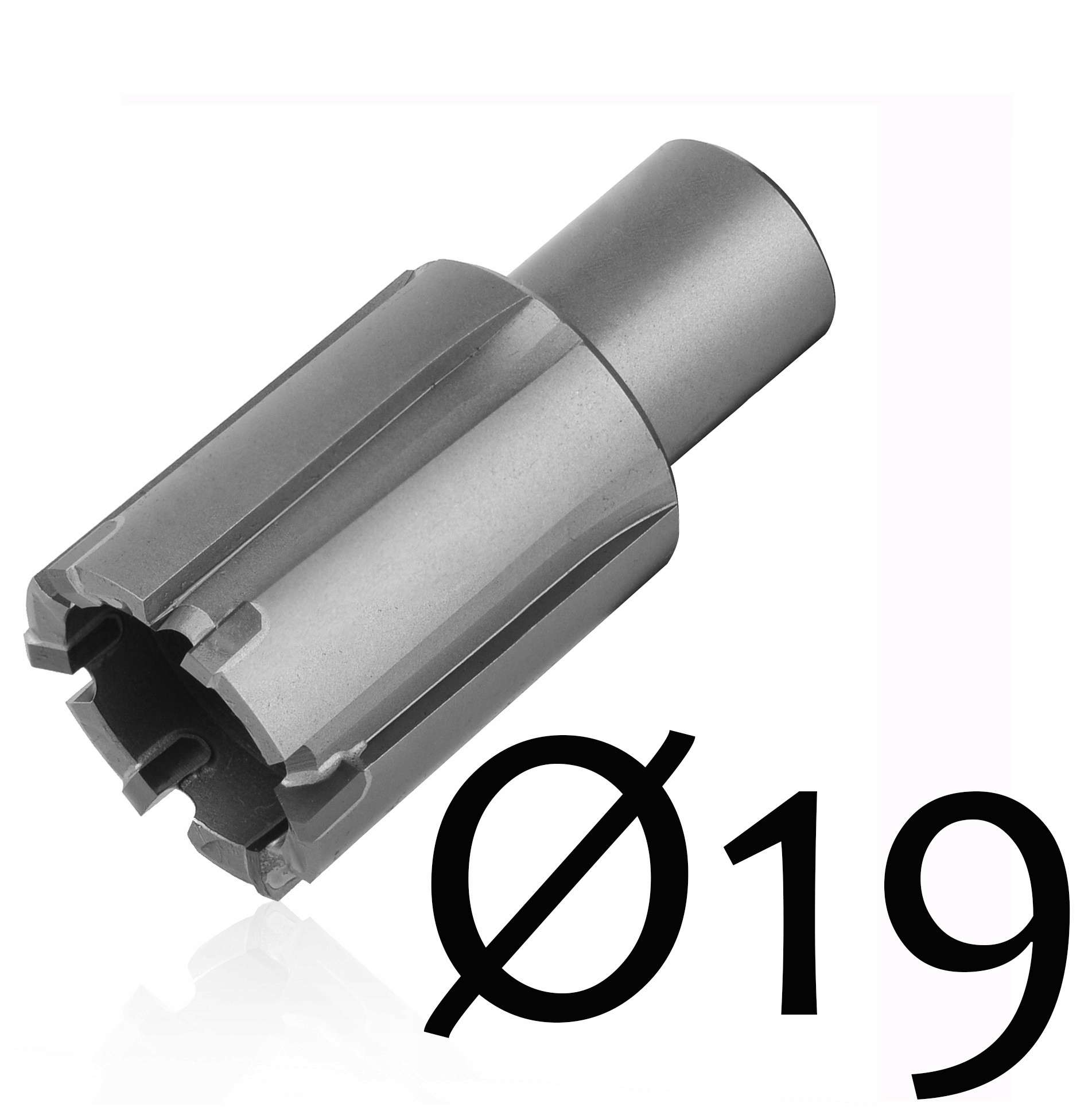 Trepanační Fréza Fi 19x30 MM Tct Vrták Do Kovu Pro Ocel Hardox