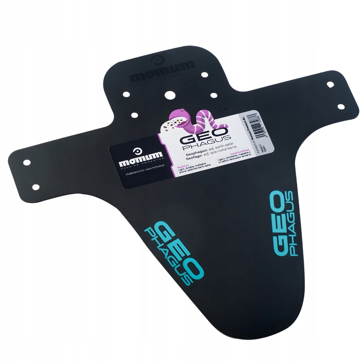 Błotnik rowerowy mtb GEOphagus Mudguard Momum niebieski
