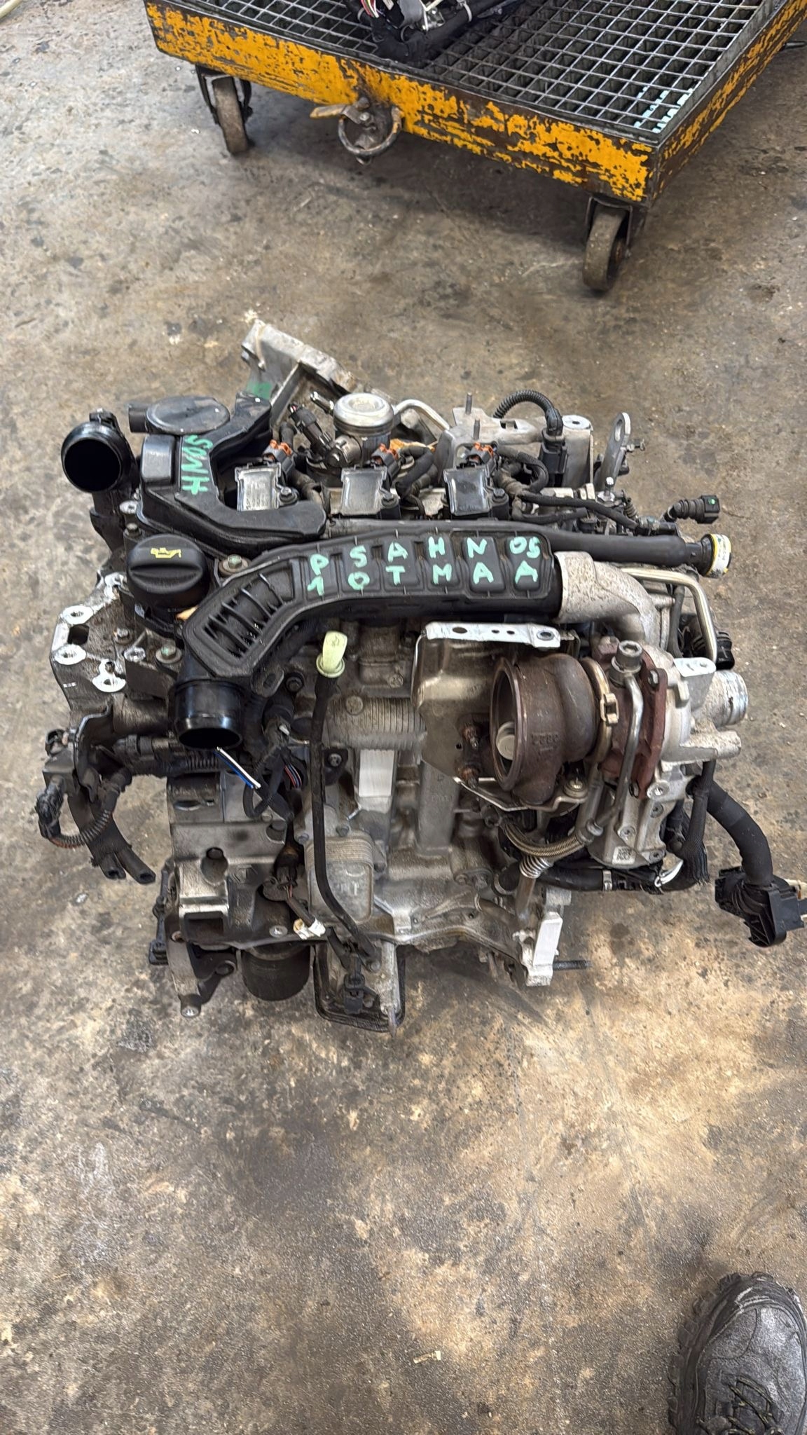 engine complete OPEL 10TMAA HN05 PSA