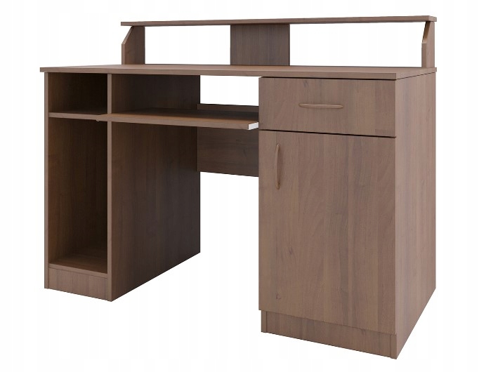 Biurko do PRACOWNI DUŻE funkcjonalne z NADSTAWKĄ Głębokość mebla 60 cm