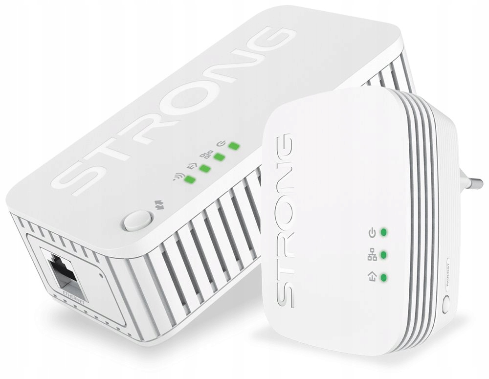 Strong sada 2 adaptérů Powerline Wf 1000 Duo Mini/ Powerline 1000 Mbit/s/ W