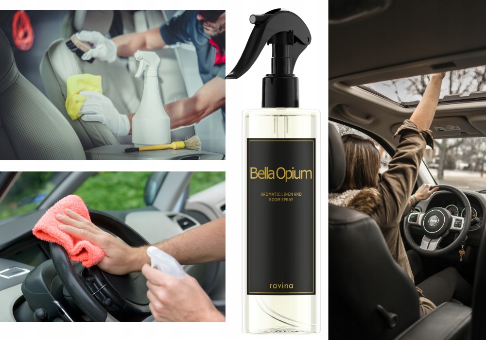 PERFUMY SAMOCHODOWE AUTA ZAPACH DO SAMOCHODU ODŚWIEŻACZ BELLA OPIUM WNĘTRZ Producent Inny