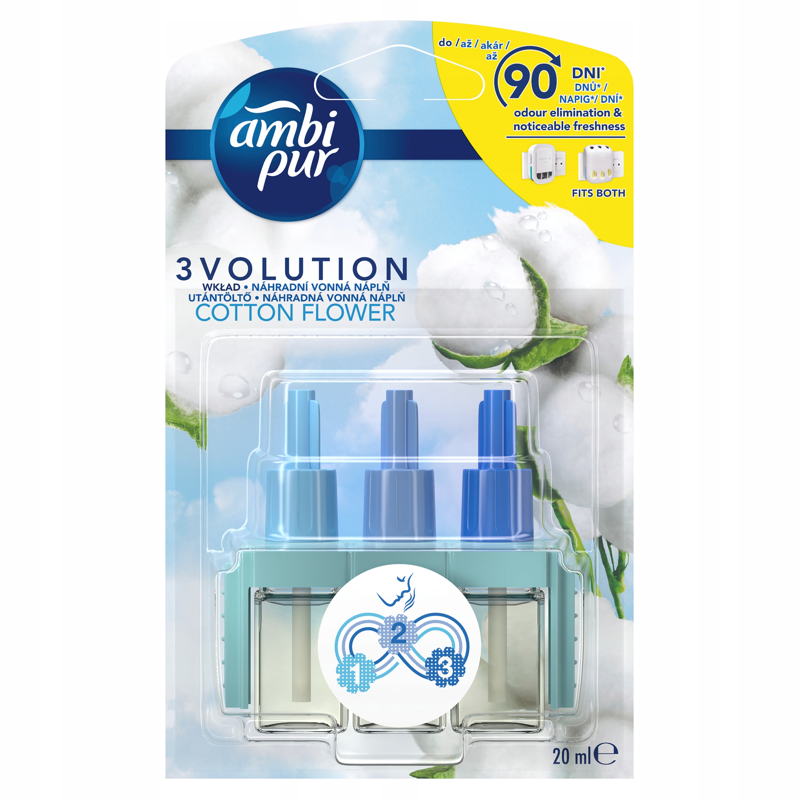 

Ambi Pur 3volution Cotton Flower 20ml zapas Neww