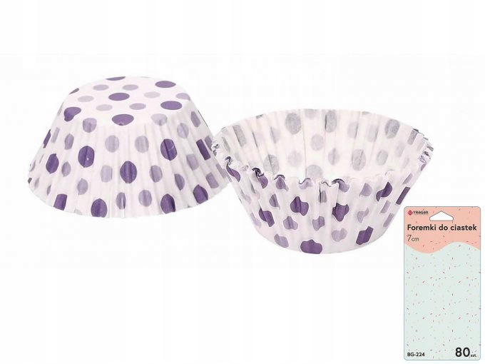 

Foremki papierowe do muffinek papilotki 80 szt 7cm