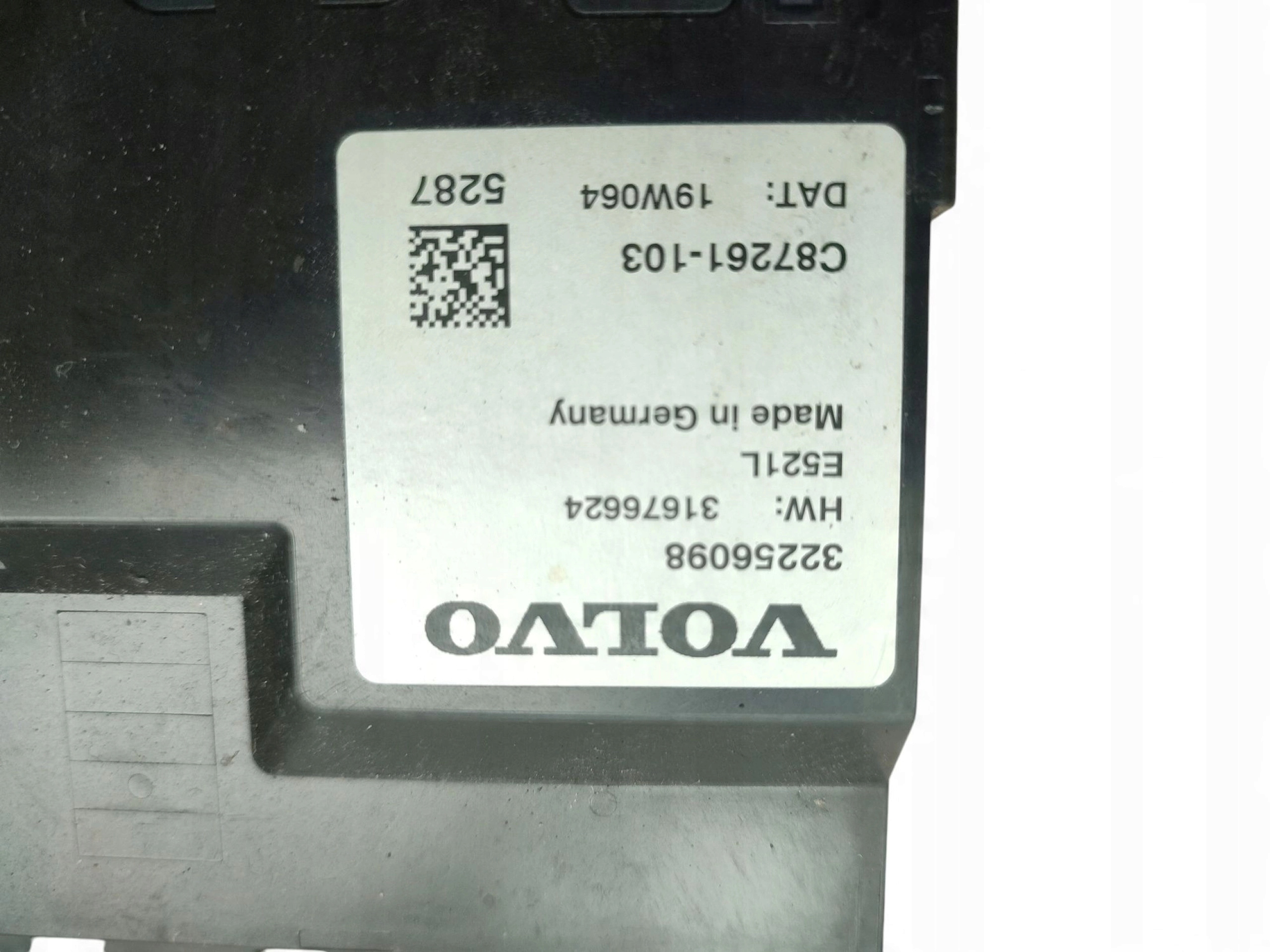 module bonnet boot VOLVO V60 II 31676624
