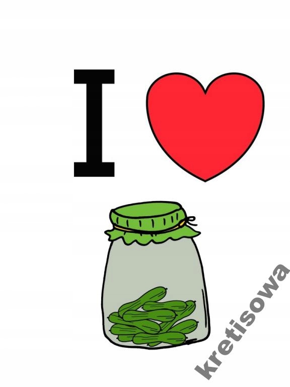 

Męska Koszulka I Love + Twój Pomysł Wzory i1a