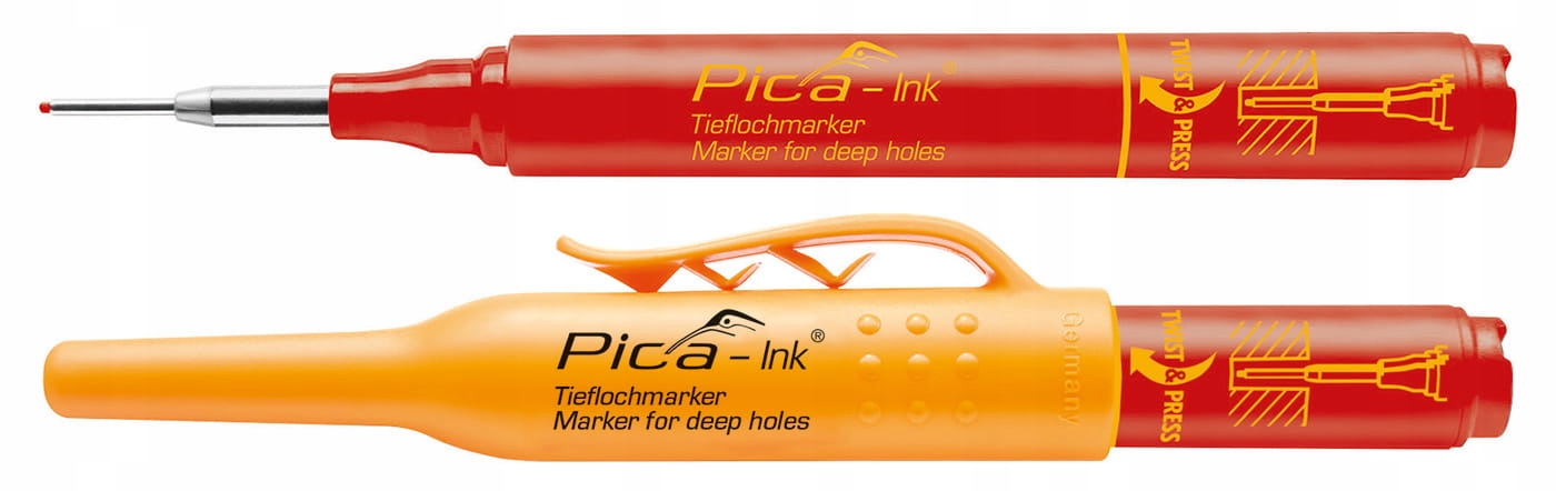 

Pica 150/40 Ink Marker budowlany Czerwony
