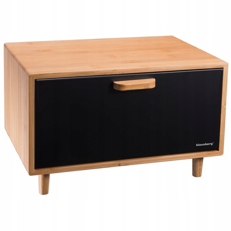 

Chlebak Klausberg Drewniany KB-7399 Czarny Retro