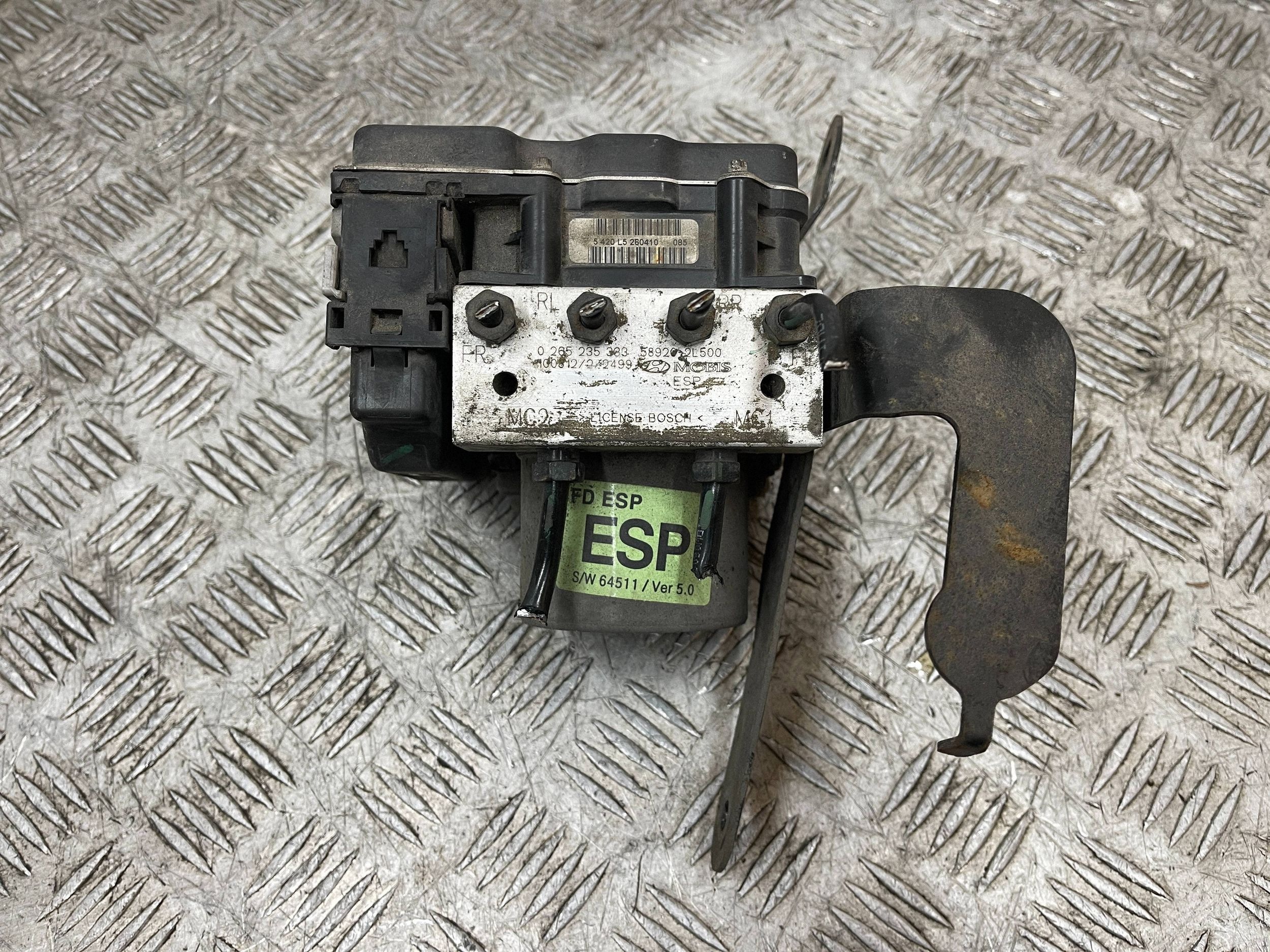 pump ABS control unit HYUNDAI I30 1 0 07- 58920-2L500
