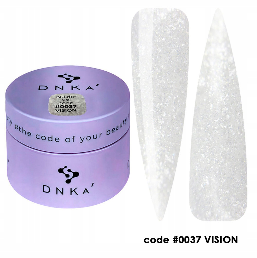 Gel gel na nehty Dnka Builder Gel 30 ml #0037 Vision