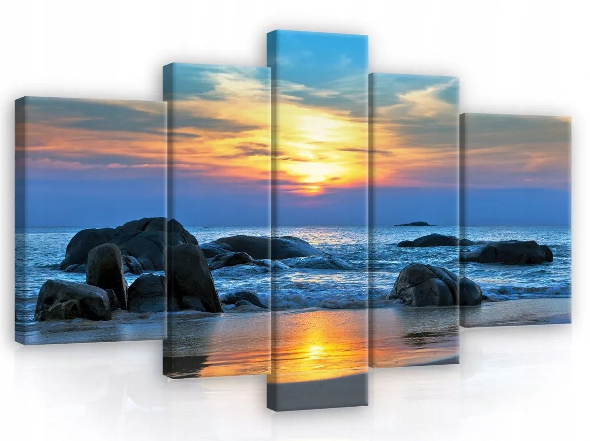 Obraz Na Plátně Canvas 170x100 Moře Pláž Slunce