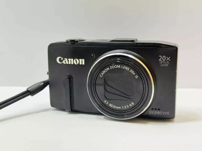 Canon - 超美品 PowerShot SX280 HS ブラック  M777 CANON PowerShot SX280 HS Czarny Aparat - niskie ceny i