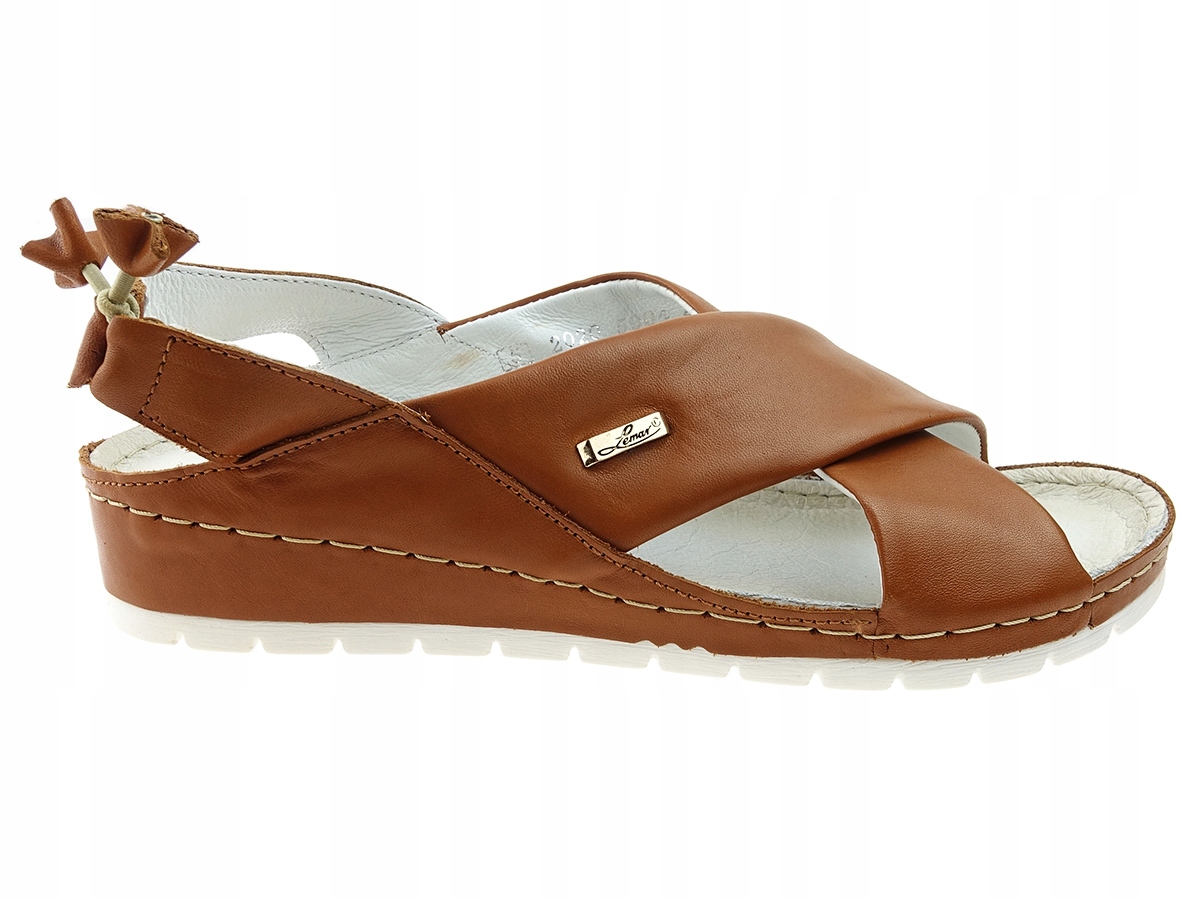 

Lemar buty sandały Komfort 50056 brąz, skóra 38